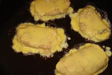 Отбивные с бананом и сыром: шаг 6