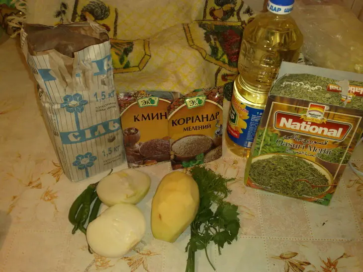 Пакора: шаг 2