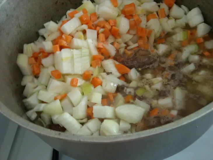 Куырдак из куриных потрохов: шаг 5