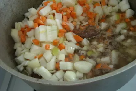 Куырдак из куриных потрохов: шаг 5