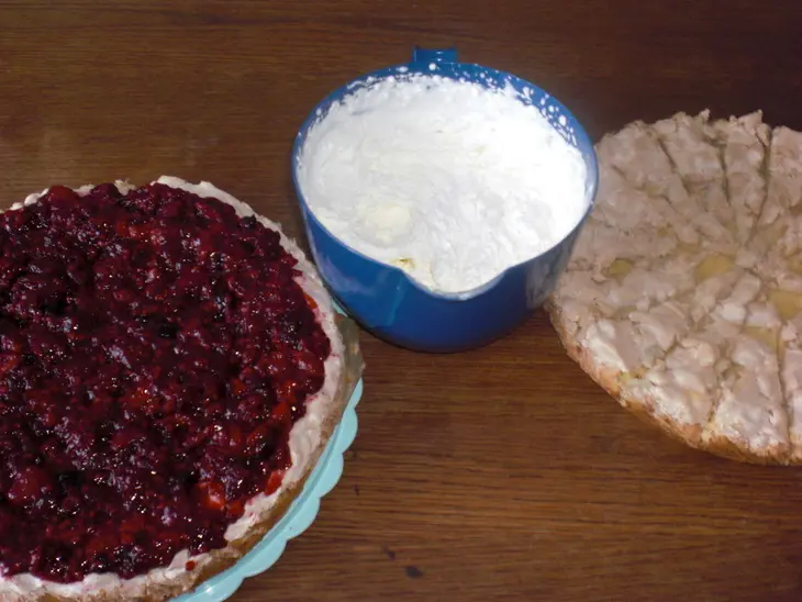 Hansen-jensen -torte: шаг 1