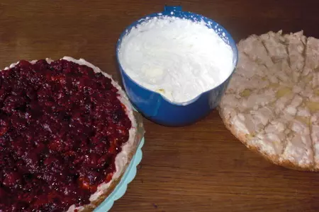 Hansen-jensen -torte: шаг 1