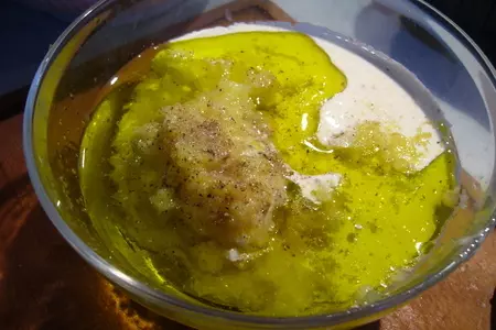 Картофельный салат с помидорами и руколой: шаг 2