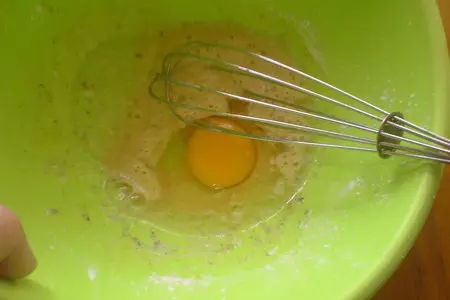 Куриный салат с блинчиками: шаг 2