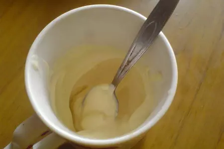 Куриный салат с блинчиками: шаг 8