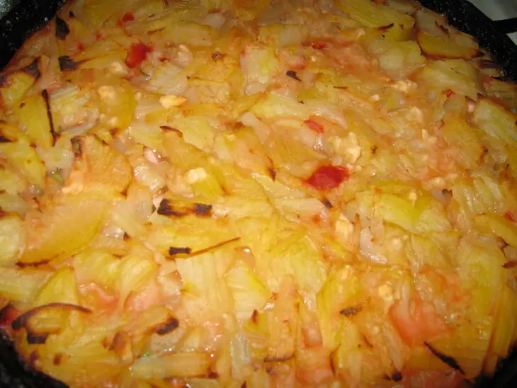 Постная картофельная запеканка: шаг 5