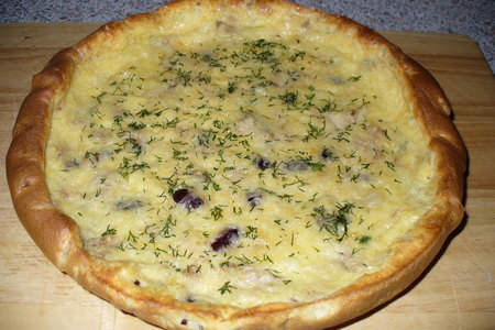 Омлет с тунцом,сыром и фасолью: шаг 4