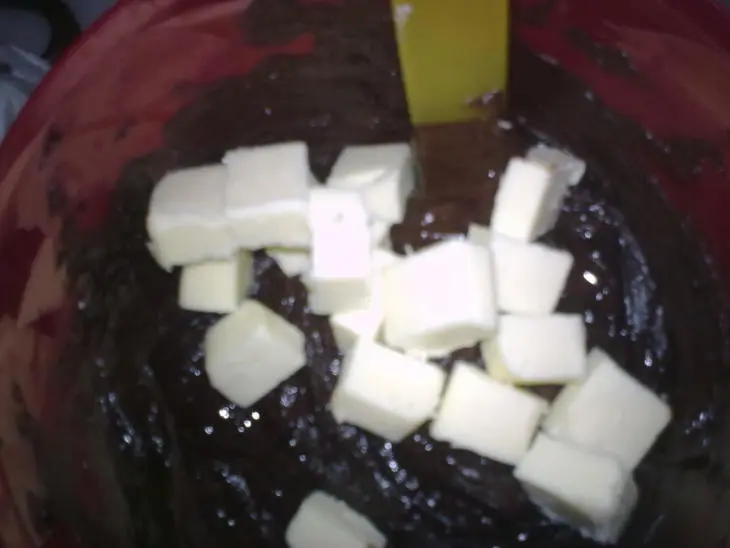 Легкий  brownies  с  шоколадным  муссом: шаг 2