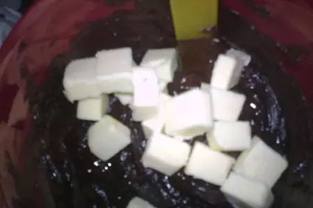 Легкий  brownies  с  шоколадным  муссом: шаг 2