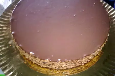 Легкий  brownies  с  шоколадным  муссом: шаг 7
