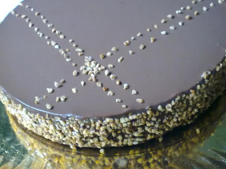 Легкий  brownies  с  шоколадным  муссом: шаг 9