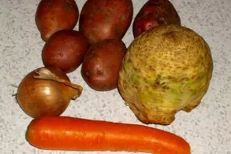 Салат с фасолью под яблочным или айвовым соусом: шаг 2
