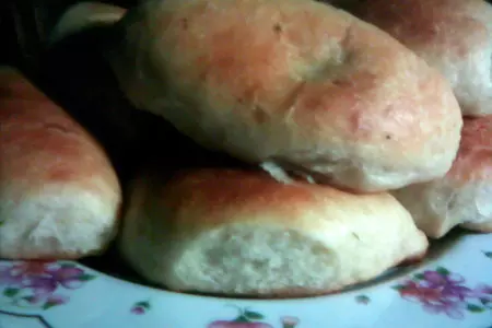 Постные пирожки с черемшой и сыром тофу: шаг 7