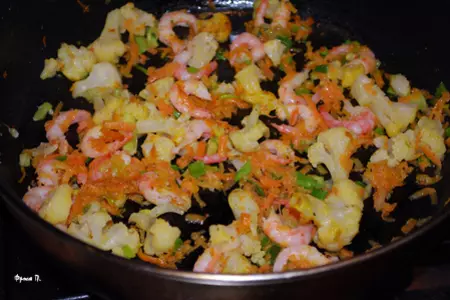 Салат с кус-кусом "зимняя сказка": шаг 3