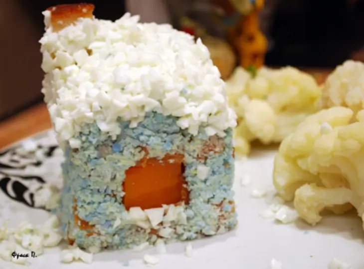 Салат с кус-кусом "зимняя сказка": шаг 10