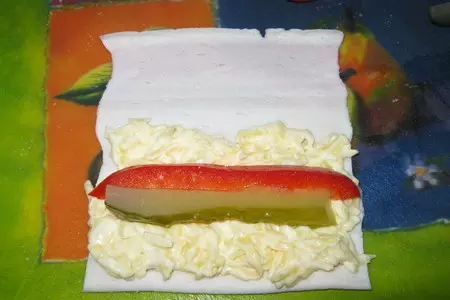 Роллы закусочные: шаг 1
