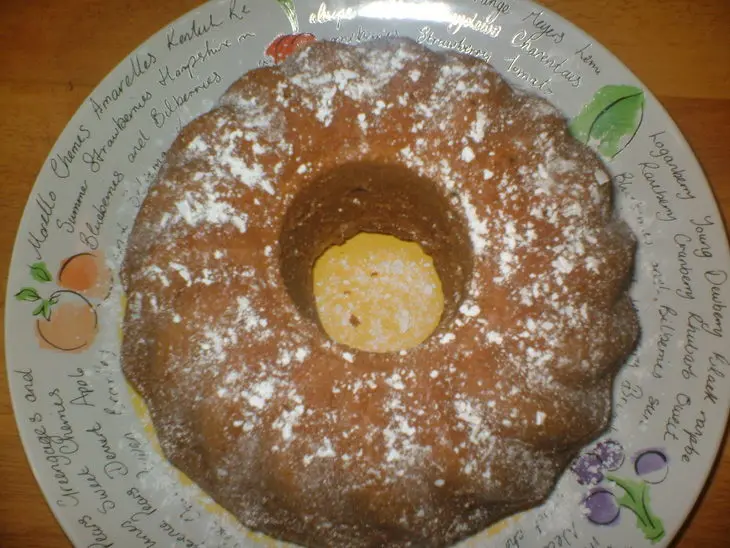 Кекс с грецкими орехами: шаг 1