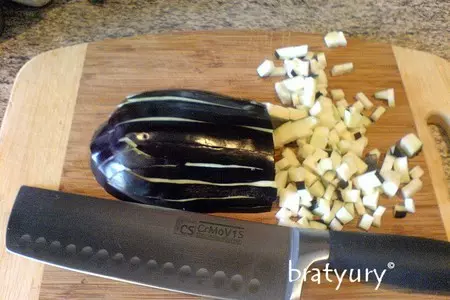 Фасоль, варёная с овощами и грибами: шаг 4