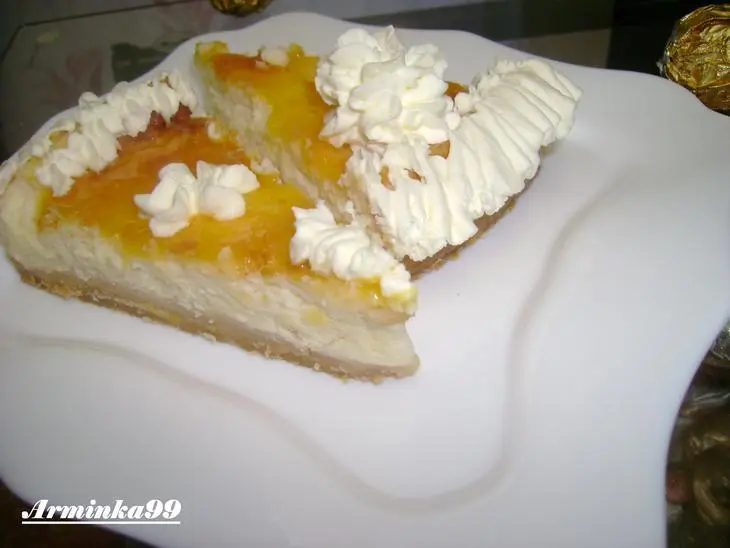 Чизкейк с  маскарпоне: шаг 7