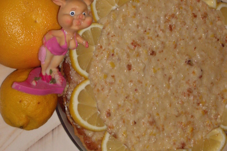 Торт "лимонник" (дамский, поздравительный): шаг 9
