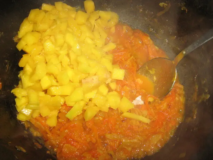 Соус в индийском стиле.вкусно и постно.: шаг 3