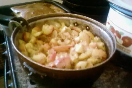 Яблочный пирог с безешной корочкой: шаг 1