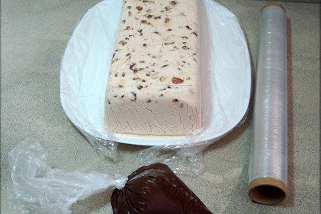 Ореховое мороженое с каплями шоколада и цукатами "чарующая сказка шехрезады".: шаг 15