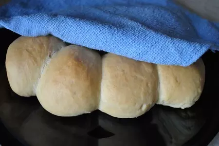Постный борщ с черносливом, белыми грибами и чесночными пампушками: шаг 8