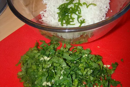Морской язык в кокосовом чатни: шаг 4