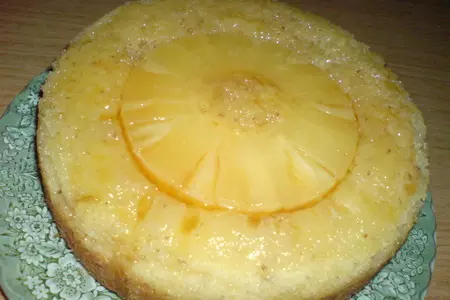 Тортики-малышки  с ананасом под ананасовой карамелью: шаг 6