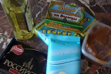 Глазированные сырки: шаг 1