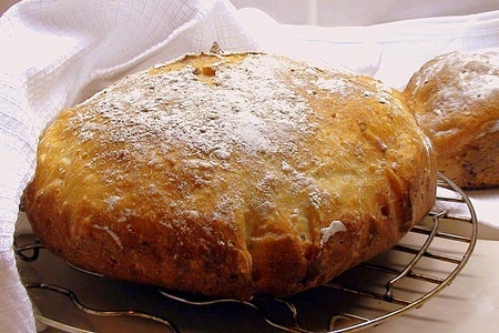 Хлеб на пшённой каше.: шаг 5