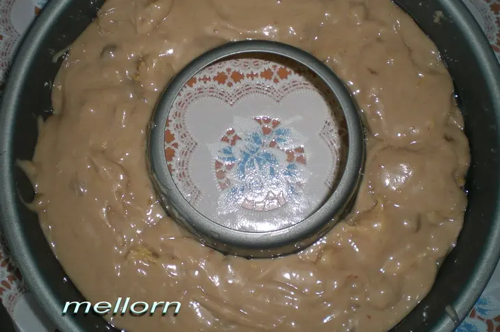 Постный пирог с апельсинами и орехами: шаг 1