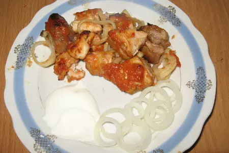 Свиной шашлык по мексикански: шаг 9