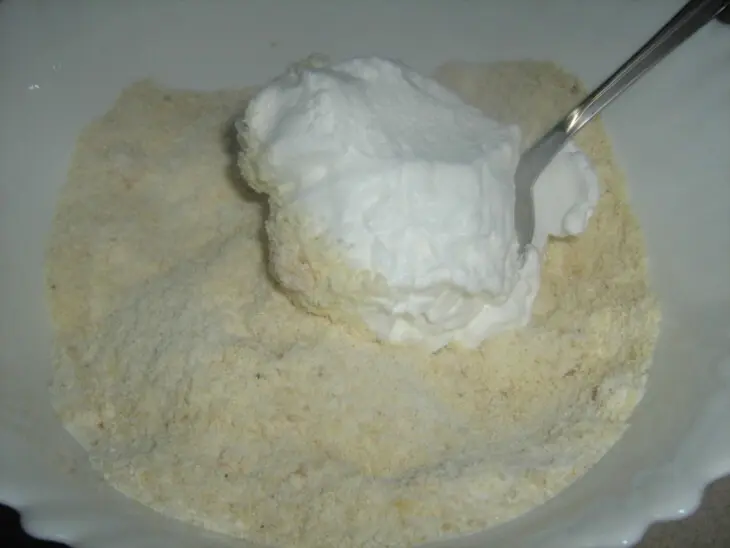 Ледяной миндальный торт - semifreddo: шаг 5