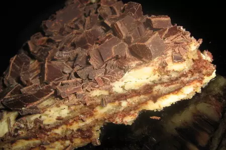 Ледяной миндальный торт - semifreddo: шаг 21