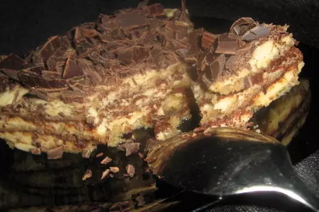 Ледяной миндальный торт - semifreddo: шаг 22