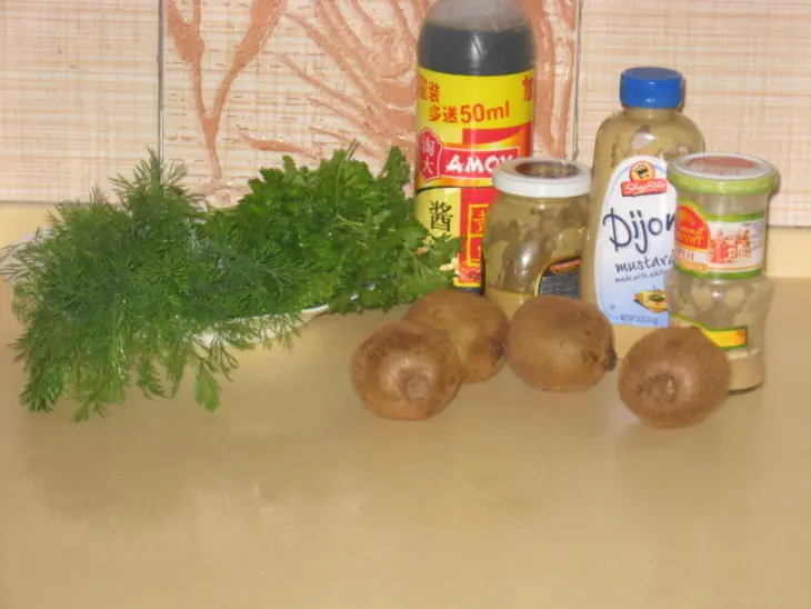 Голень индюшки с киви: шаг 4