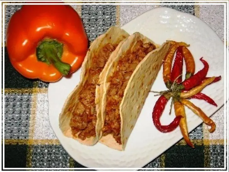 Тортильи с мясной начинкой: шаг 5