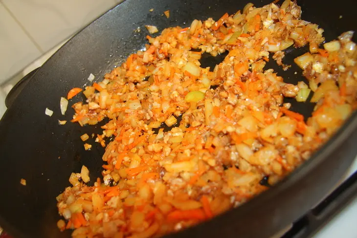 Закуска из шпината с грецкими орехами.: шаг 1