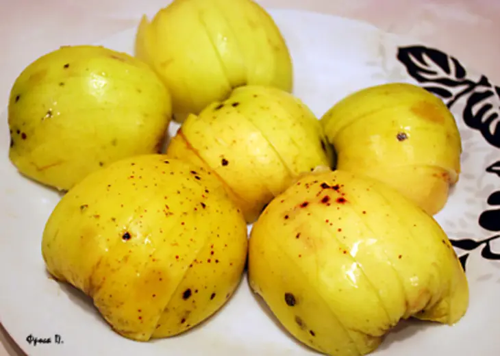 Пирог с яблоками и миндалем: шаг 3
