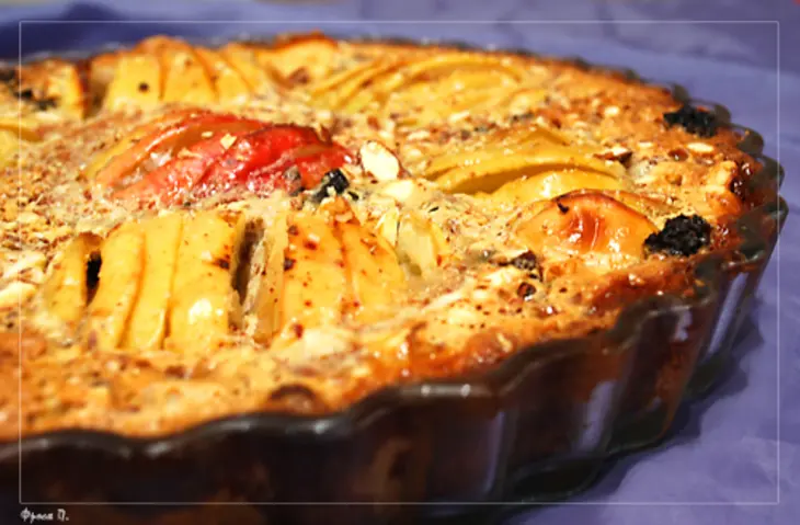 Пирог с яблоками и миндалем: шаг 7