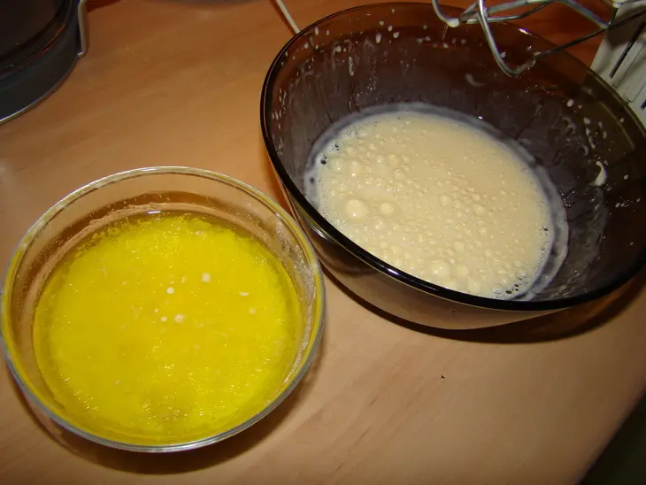 Кукурузный хлеб с зеленым луком: шаг 3