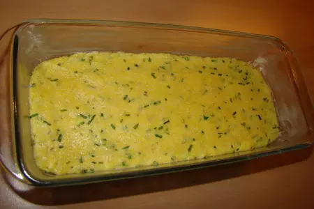Кукурузный хлеб с зеленым луком: шаг 5