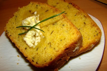 Кукурузный хлеб с зеленым луком: шаг 8