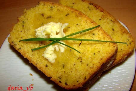 Кукурузный хлеб с зеленым луком: шаг 9