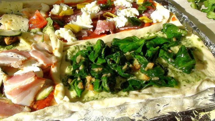 Пицца «четыре вкуса» pizza quattro gusti.: шаг 13
