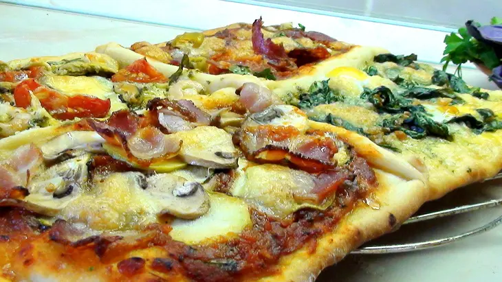 Пицца «четыре вкуса» pizza quattro gusti.: шаг 15