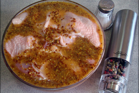 Куриное филе в горчичном соусе с эстрагоном "пикантная нежность".: шаг 4