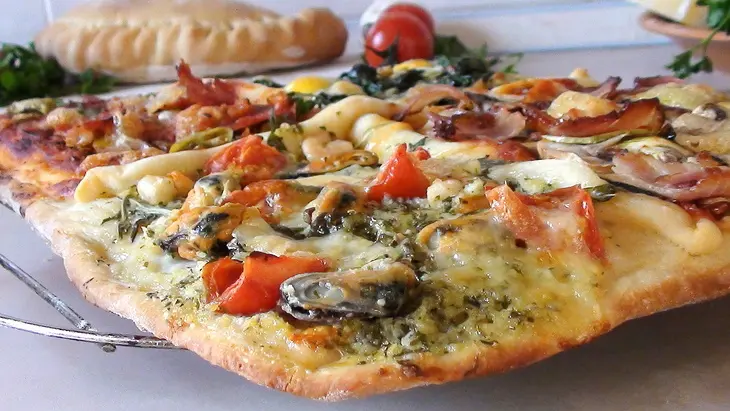 Пицца «четыре вкуса» pizza quattro gusti.: шаг 18